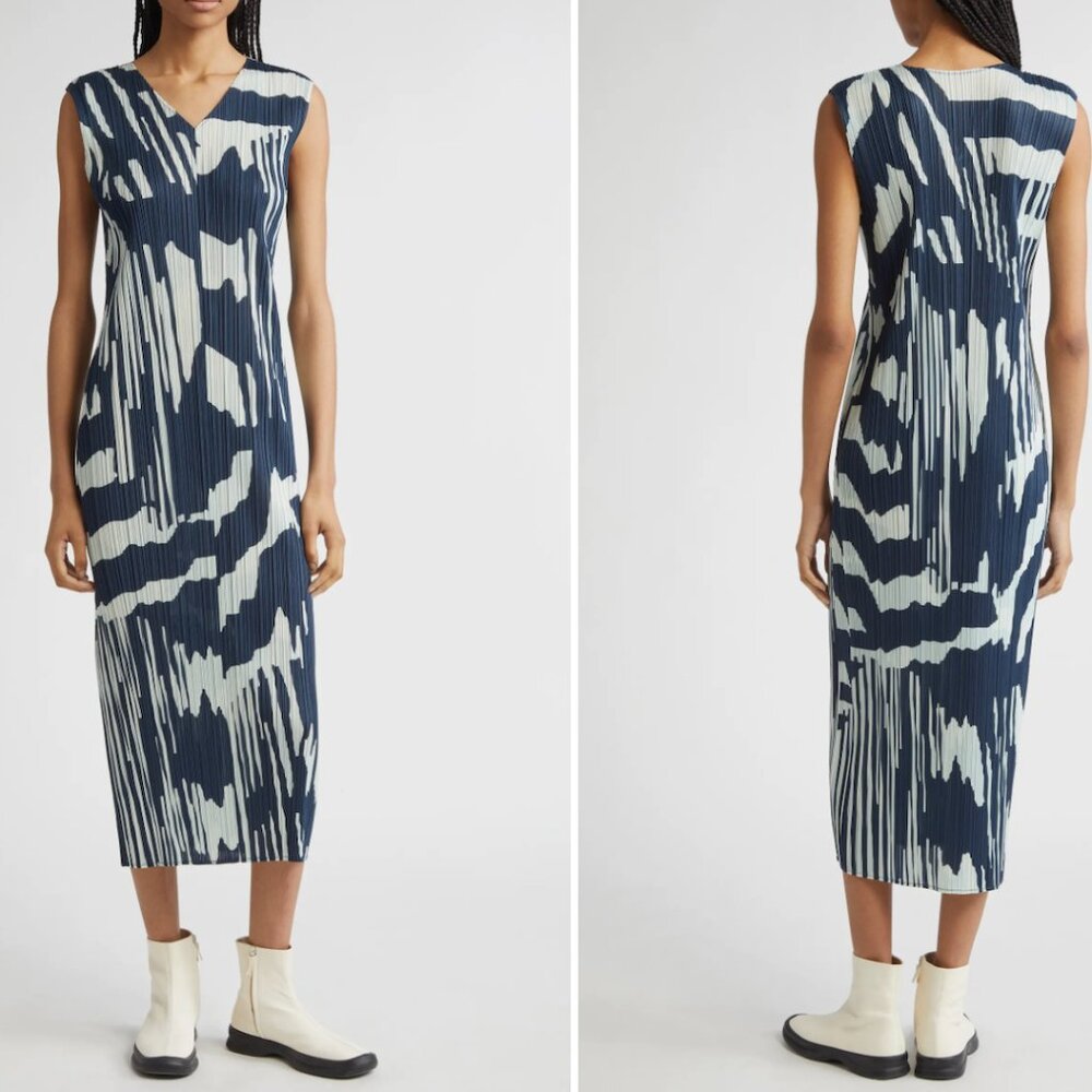 Issey Miyake Pleats Please Midi Dress